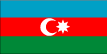 The national flag of Azerbaijan