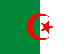 The national flag of Algeria