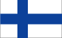 The national flag of Finland
