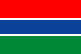 The national flag of Gambia, The