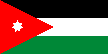 The national flag of Jordan