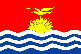 The national flag of Kiribati