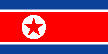 The national flag of Korea, North