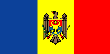 The national flag of Moldova