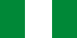 The national flag of Nigeria