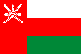 The national flag of Oman