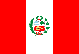 The national flag of Peru