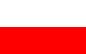 The national flag of Poland