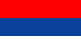 The national flag of Srbija