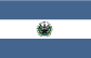 The national flag of El Salvador