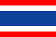 The national flag of Thailand