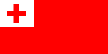 The national flag of Tonga