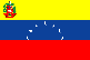 The national flag of Venezuela