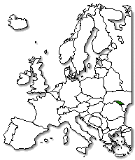 Moldova is marked in green